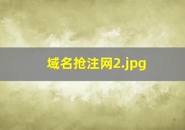 域名抢注网