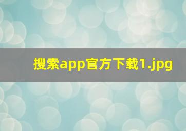 搜索app官方下载