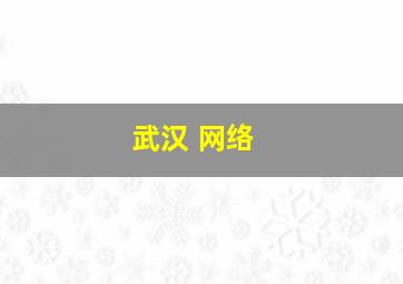 武汉 网络 