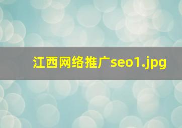 江西网络推广seo