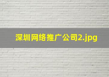 深圳网络推广公司