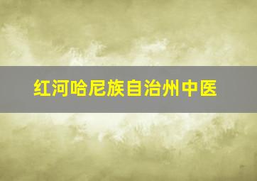 红河哈尼族自治州中医