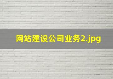 网站建设公司业务