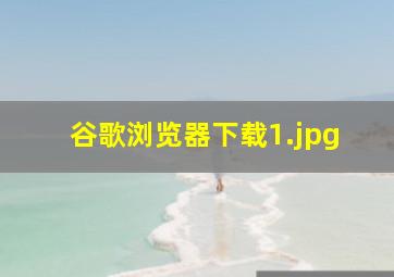 谷歌浏览器下载