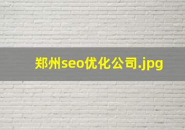 郑州seo优化公司