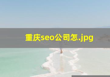 重庆seo公司怎