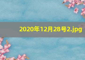 2020年12月28号