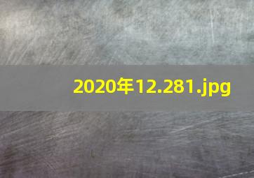 2020年12.28