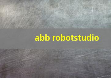 abb robotstudio