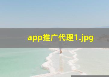 app推广代理
