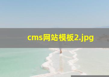 cms网站模板
