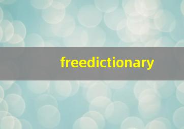 freedictionary