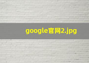 google官网