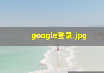 google登录