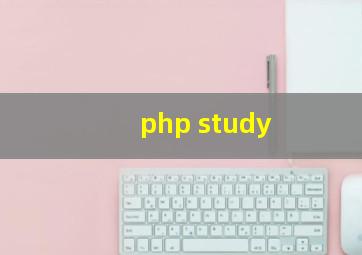 php study