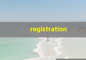 registration