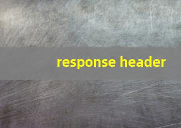 response header