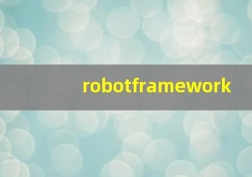 robotframework