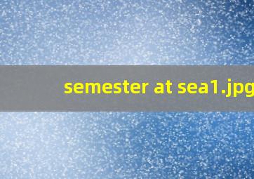 semester at sea