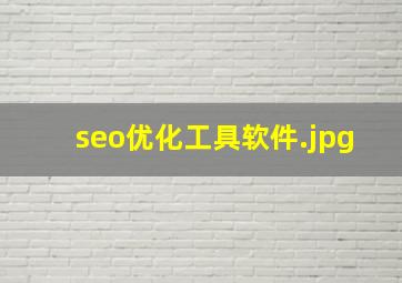 seo优化工具软件