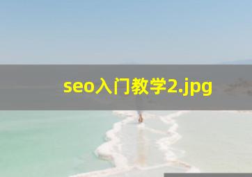 seo入门教学